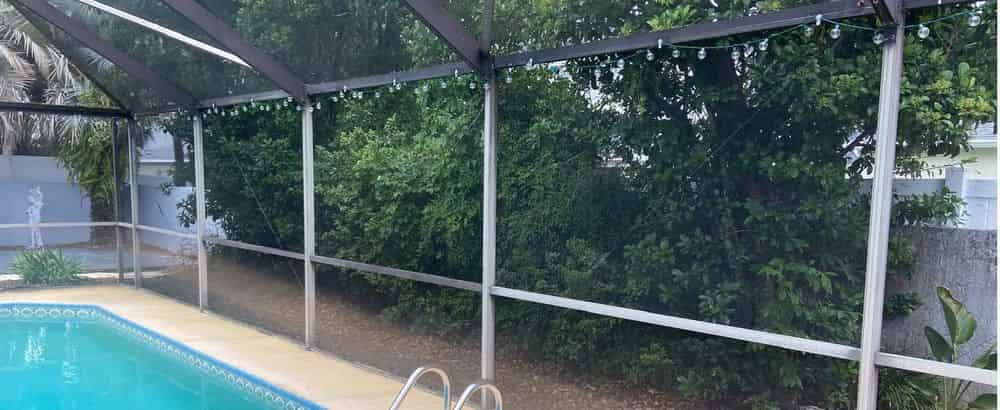 Pool Enclosure Cleaning image