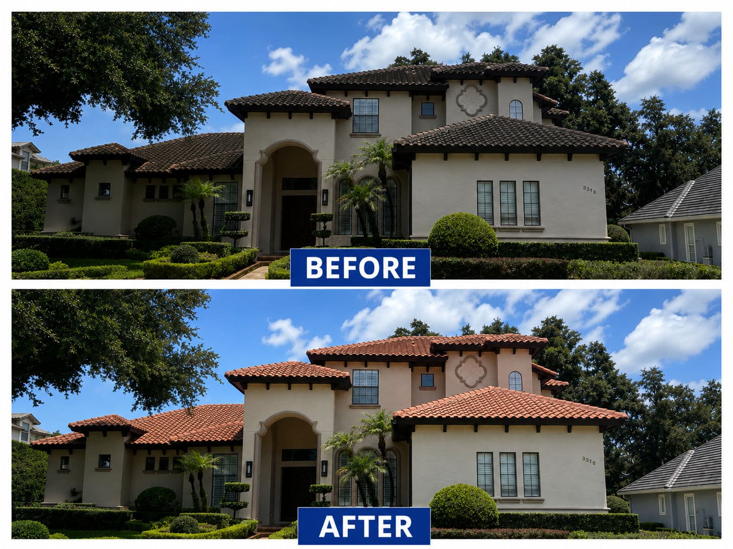 Gutter Cleaning & Brightening in Heathrow, FL image