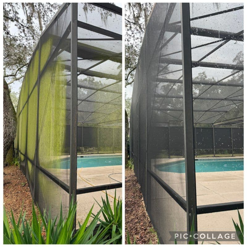 Pool Enclosure Cleaning in Sanford FL image