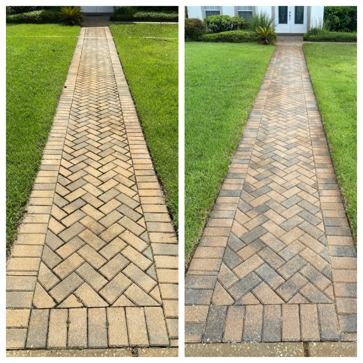 Driveway and Sidewalk Cleaning in Sanford, FL