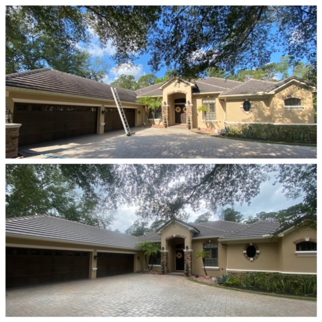 Roof Cleaning in Sanford, Florida